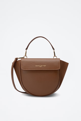 Sac bandoulière en cuir Vielti - Camel