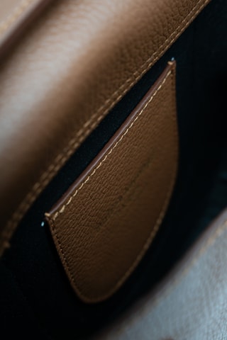 Sac bandoulière en cuir Vielti - Camel