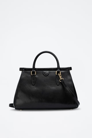 Sac à main en cuir Liana - Noir