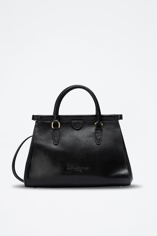 Sac à main en cuir Liana - Noir