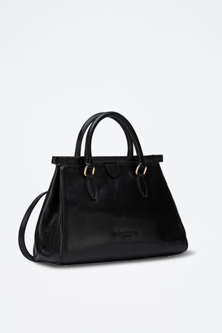 Sac à main en cuir Liana - Noir