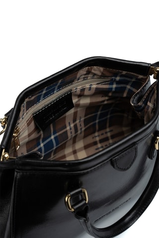 Sac à main en cuir Liana - Noir
