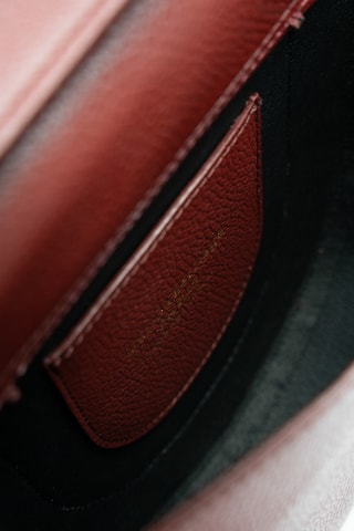 Sac bandoulière en cuir Vielti - Bordeaux