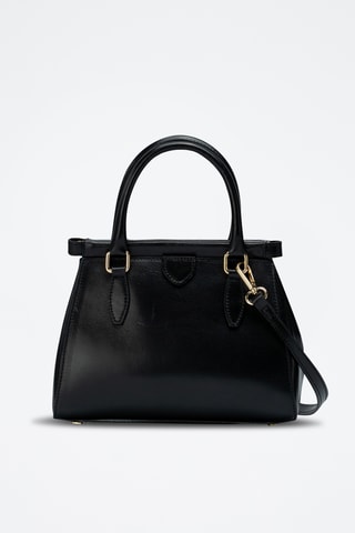 Sac à main en cuir Liana - Noir