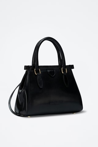 Sac à main en cuir Liana - Noir