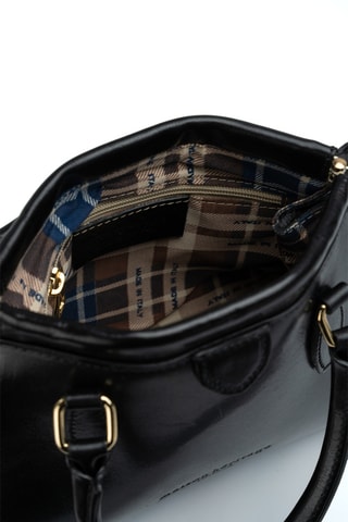 Sac à main en cuir Liana - Noir