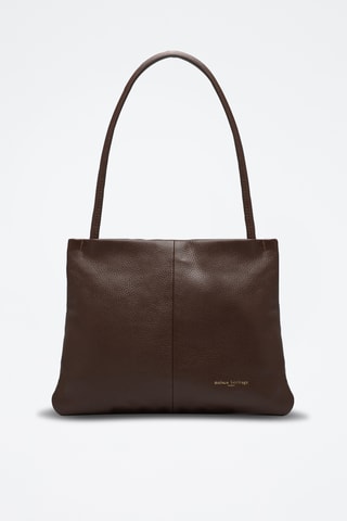 Cabas en cuir Helva - Marron