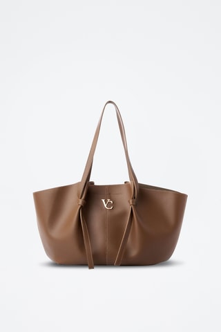 Bolso shopper Foggia  - Marrón