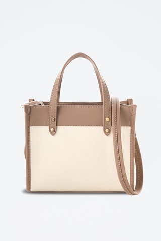 Bolso shopper Cortona  - Beige