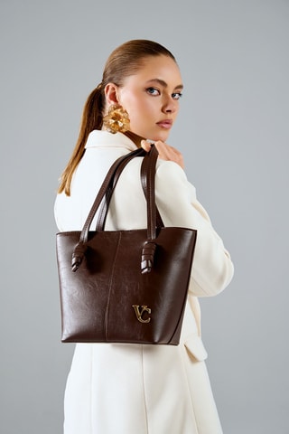 Handtas Piedmont - Bruin