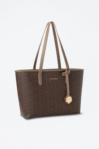 Bolso shopper Taormina  - Marrón