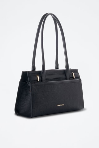 Bolso de piel Viterbo - Negro