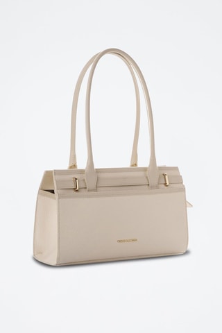 Bolso de piel Viterbo - Beige