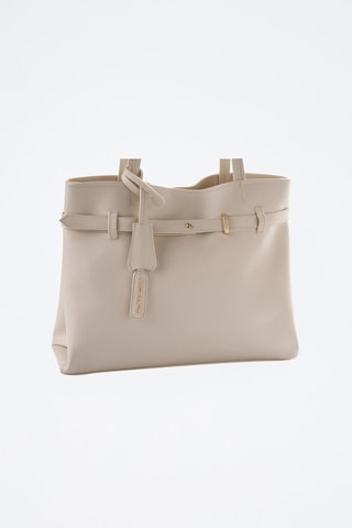 Bolso de piel Catania - Blanco