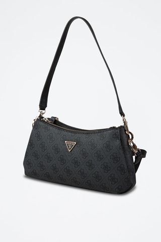 Sac porté épaule Noëlle - Anthracite et bleu foncé