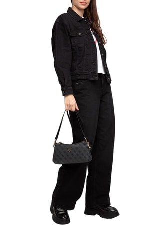 Sac porté épaule Noëlle - Anthracite et bleu foncé