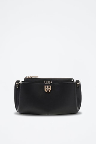 Sac bandoulière Bianca - Noir et doré