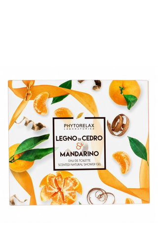 Estuche Legno Di Cedro & Mandarino - EDT 100 ml y gel de ducha perfumado 100 ml - Phytorelax