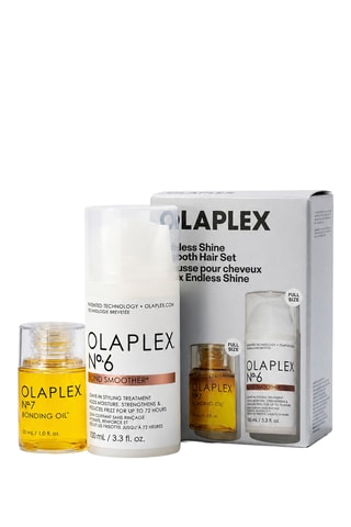 Estuche Enedless Shine Smooth Hair - 2 productos - Olaplex