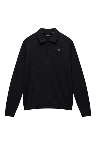 Jersey de lana - E-Damavand Ls - Gris oscuro jaspeado