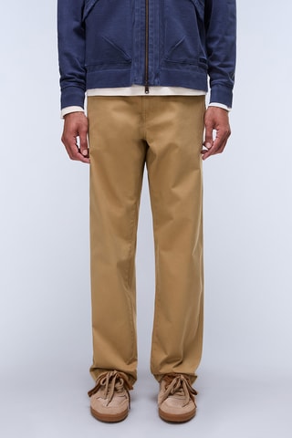 Pantalón chino - M-Lotte - Beige
