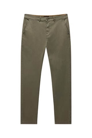 Pantalón regular fit - M-Puyo Sl - Verde oscuro