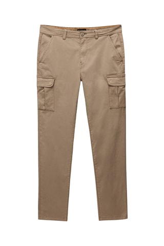 Pantalón regular fit - M-Yasuni Sl - Beige