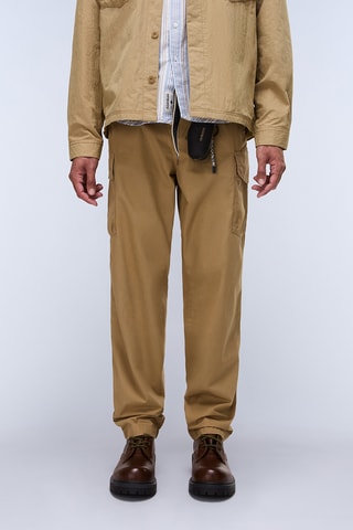 Pantalón relaxed fit - M-Aylin Cargo - Marrón claro