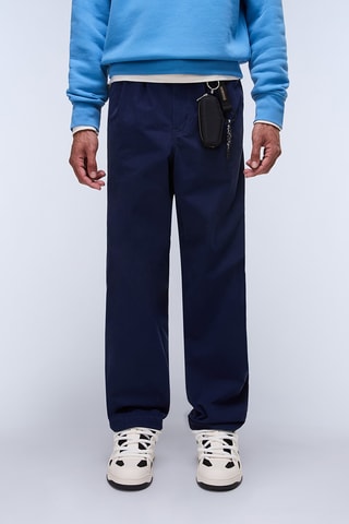 Pantalón chino loose - M-Spejil - Azul oscuro