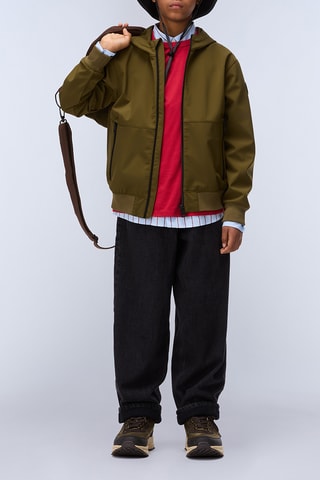 Chaqueta con capucha - K A-Melville - Verde oliva