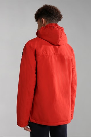 Cortavientos con capucha - K Rainforest Pkt 2 - Naranja