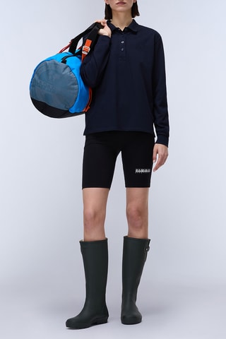 Polo regular fit - E-Dini Ls W - Azul noche