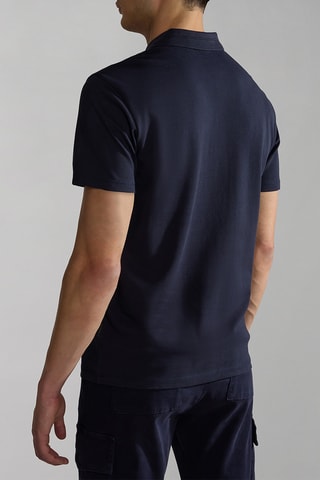 Polo regular fit - Ealis Ss Sum - Azul marino