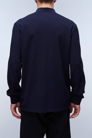 Polo regular fit - Ealis Ls 1 - Azul marino