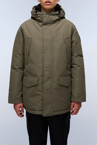 Anorak con capucha - A-Cornier 1 - Verde