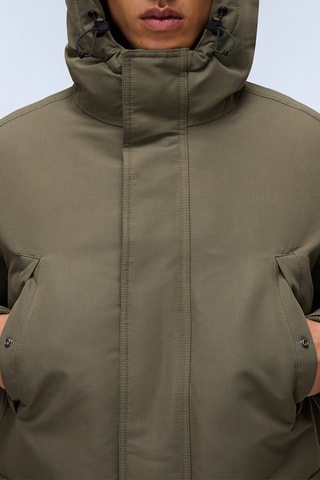 Anorak con capucha - A-Cornier 1 - Verde