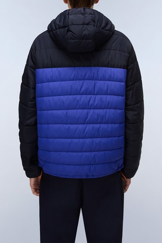 Anorak con capucha - A-Gesar H - Azul rey y azul marino