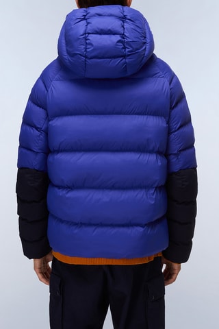 Anorak con capucha - A-Moesa Puf - Azul rey