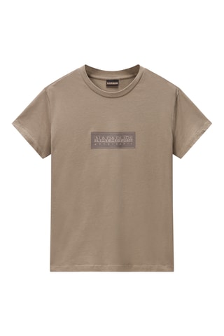 T-shirt - S-Box Logo Ss W 1 - Beige