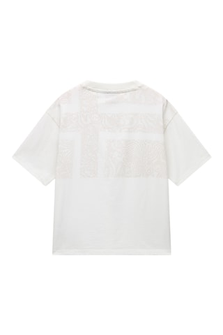 Camiseta loose - S-Campido Ss W - Blanco