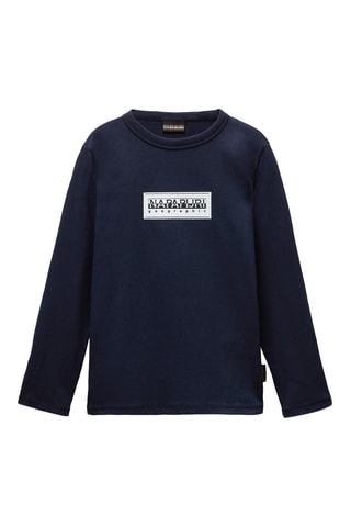 Camiseta regular fit - K S-Chamois Ls - Azul marino