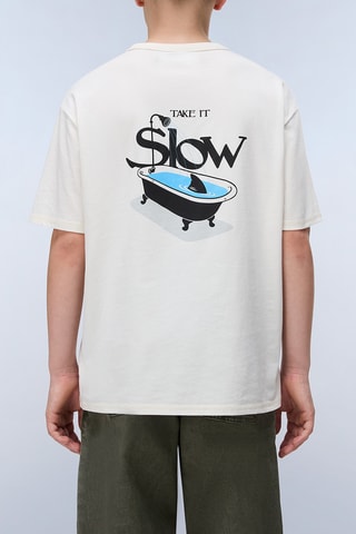 Camiseta loose - K S-Albedo Ss - Blanco