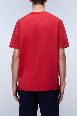 Camiseta relaxed - S-Badge Ss 1 - Rojo