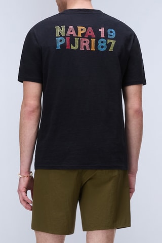Short regular fit - V-Box Logo 1 - Caqui