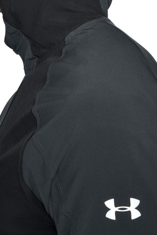 Veste de running à capuche Launch Storm - Gris