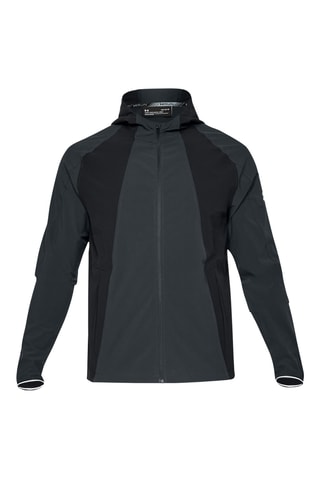 Veste de running à capuche Launch Storm - Gris