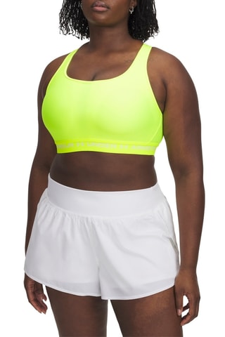 Brassière d'entrainement Crossback - Jaune