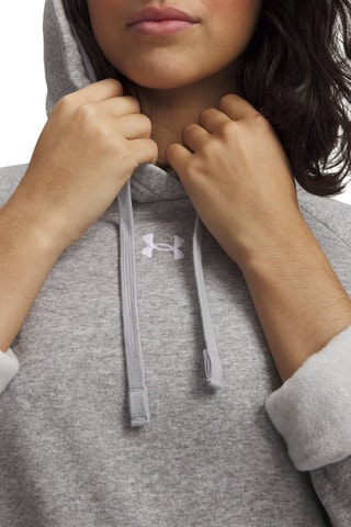 Sweat polaire à capuche Rival - Gris clair
