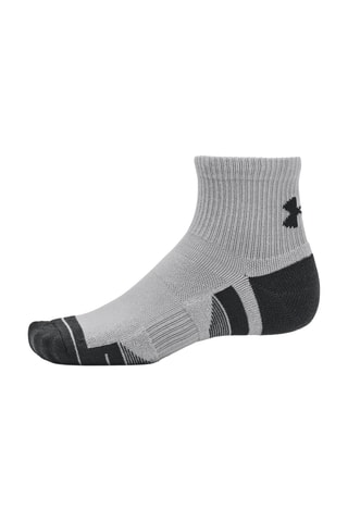 3 paires de chaussettes d’entrainement Performance Tech - Blanc et gris