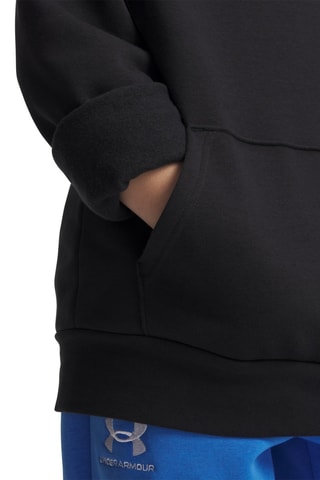 Sweat polaire à capuche Rival - Noir